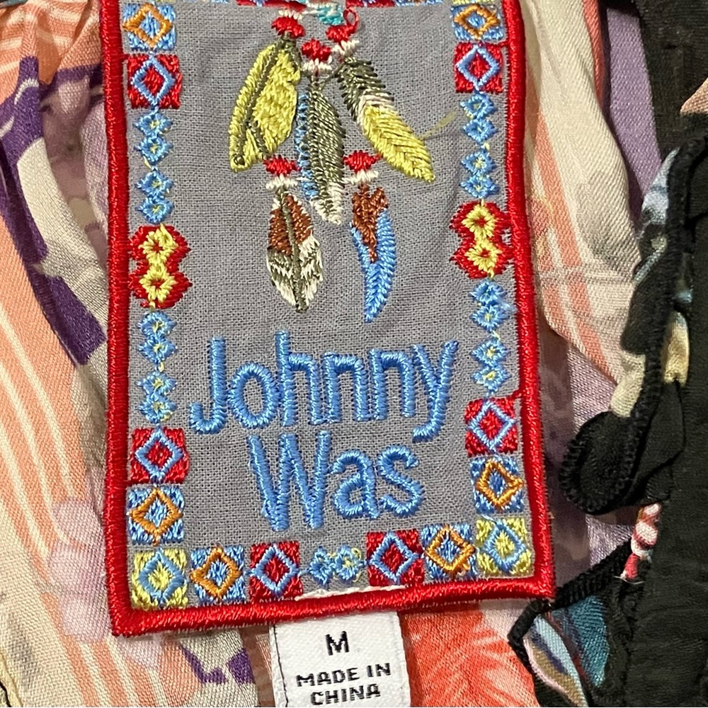 Johnny Was Dress Elderberry Dress M - Picture 6 of 12